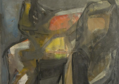 Rudolf Rothe: figure; ca. 1966 oil on canvas; 110x120 cm